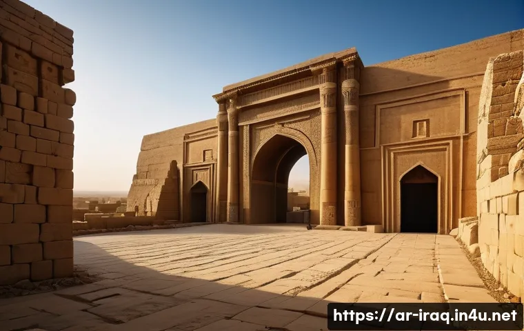 이라크 고대 도시  니네베 - **Ancient Nineveh: The Unconquerable Capital**
    A breathtaking, wide-angle shot of the ancient ci...